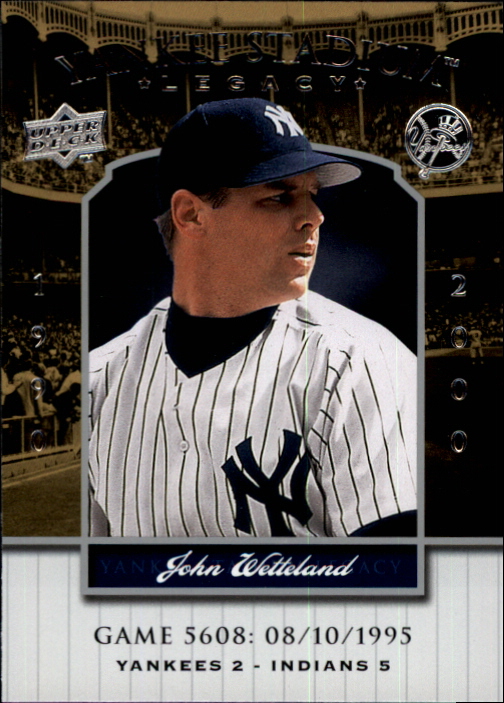 2008 Upper Deck Yankee Stadium Legacy Collection Baseball Card Pick 5107-6741 - Picture 165 of 382