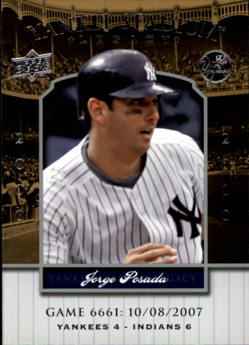 2008 Upper Deck Yankee Stadium Legacy Collection Baseball Card Pick 5107-6741 - Picture 365 of 382