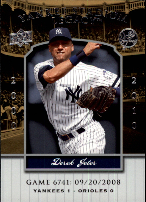 2008 Upper Deck Yankee Stadium Legacy Collection Baseball Card Pick 5107-6741 - Picture 381 of 382