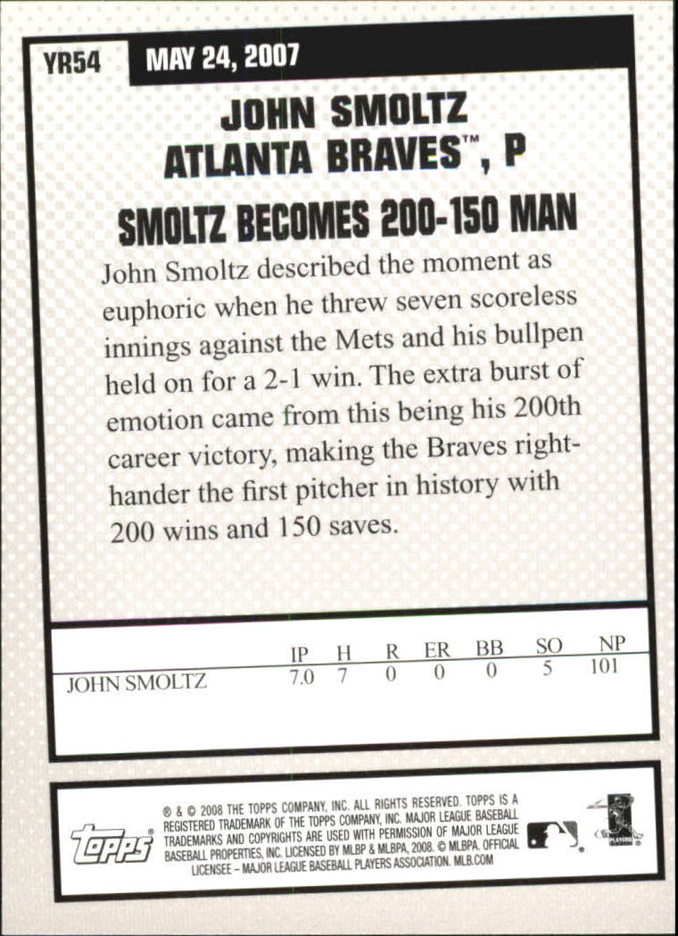 Game of the Day, Euphoric Smoltz wins 200th