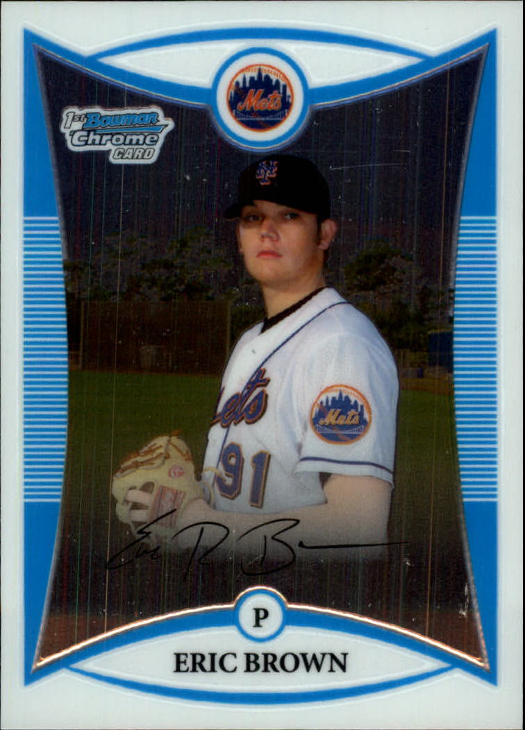 2008 Bowman Chrome Baseball "Prospects" Insert and Autograph Cards - Picture 40 of 339