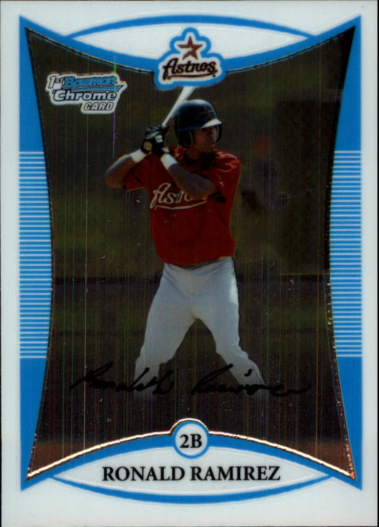 2008 Bowman Chrome Baseball "Prospects" Insert and Autograph Cards - Picture 68 of 339