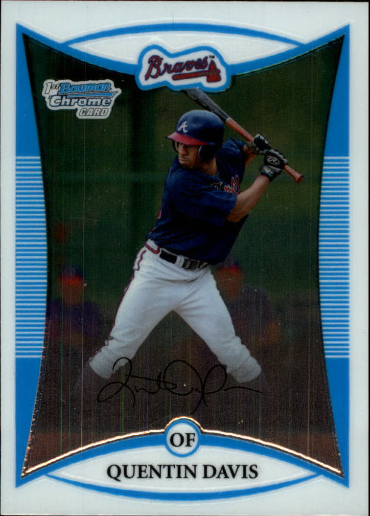2008 Bowman Chrome Baseball "Prospects" Insert and Autograph Cards - Picture 72 of 339