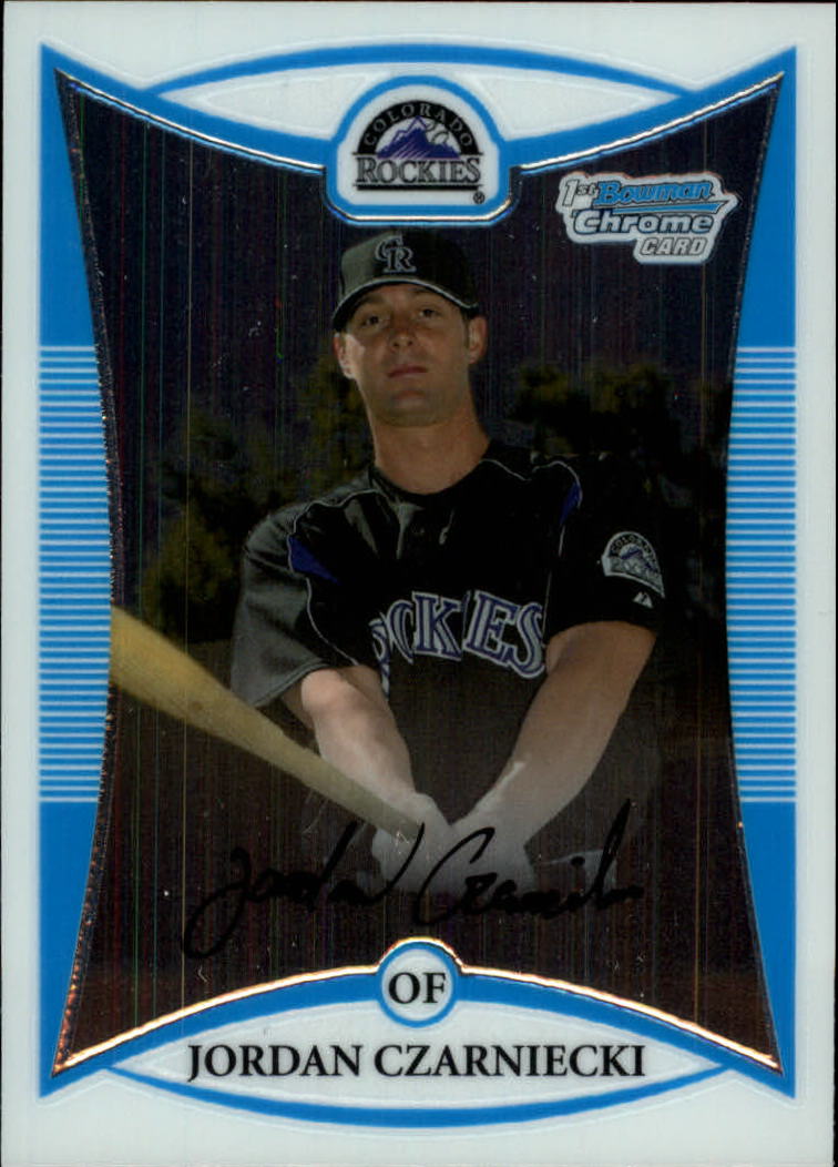 2008 Bowman Chrome Baseball "Prospects" Insert and Autograph Cards - Picture 74 of 339