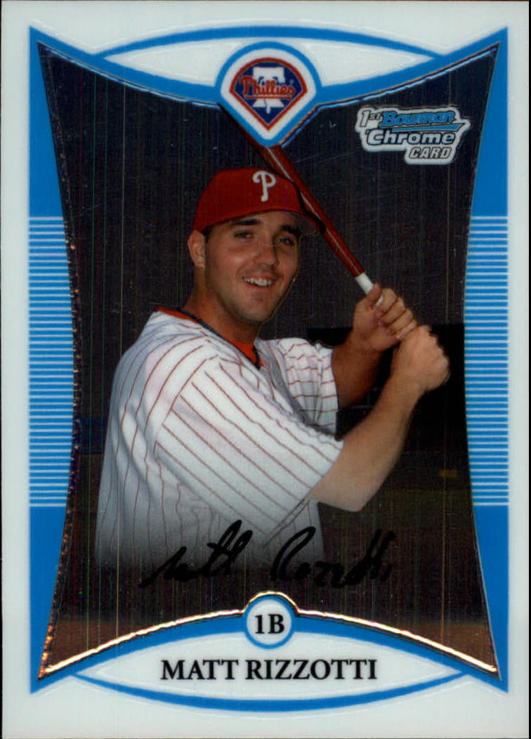 2008 Bowman Chrome Baseball "Prospects" Insert and Autograph Cards - Picture 82 of 339
