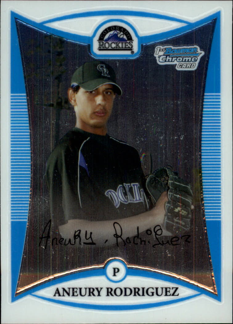 2008 Bowman Chrome Baseball "Prospects" Insert and Autograph Cards - Picture 94 of 339