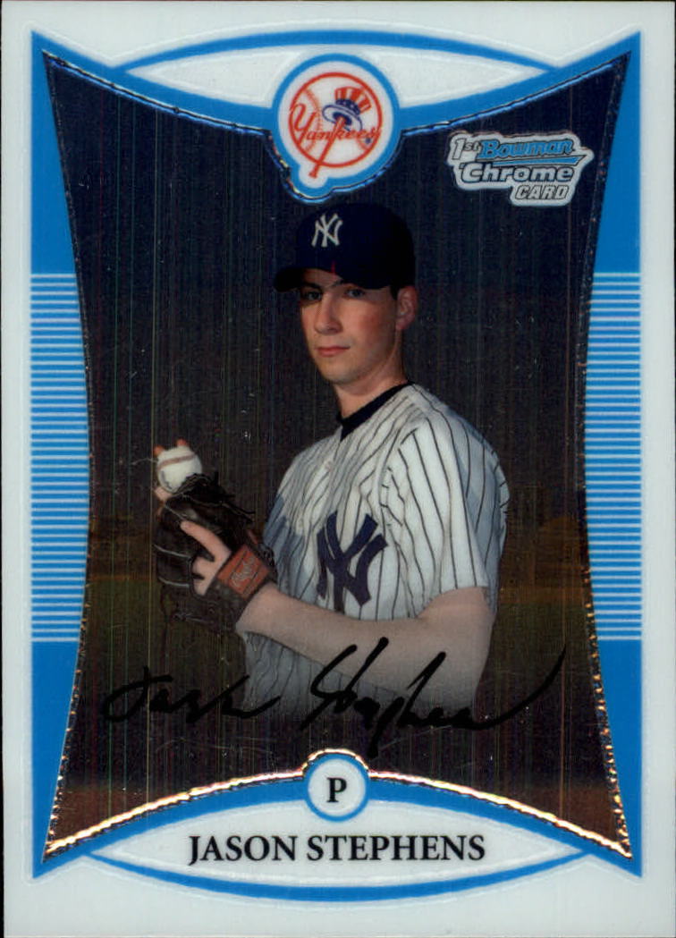 2008 Bowman Chrome Baseball "Prospects" Insert and Autograph Cards - Picture 102 of 339