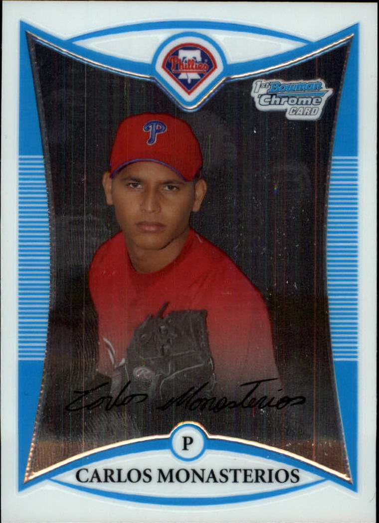2008 Bowman Chrome Baseball "Prospects" Insert and Autograph Cards - Picture 116 of 339