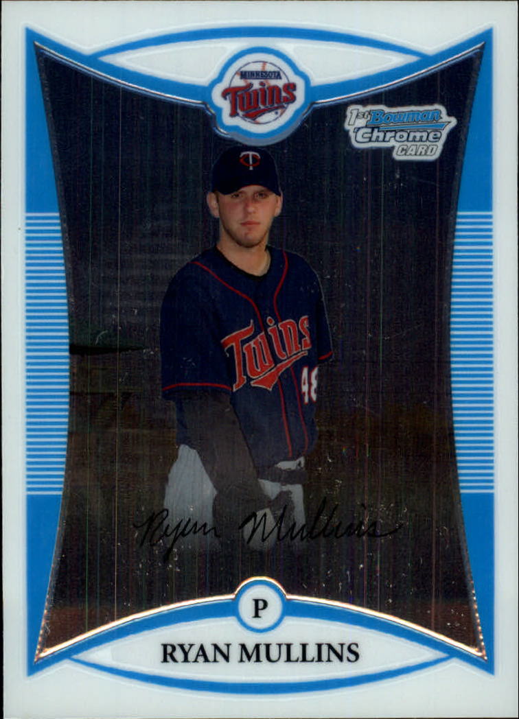 2008 Bowman Chrome Baseball "Prospects" Insert and Autograph Cards - Picture 122 of 339