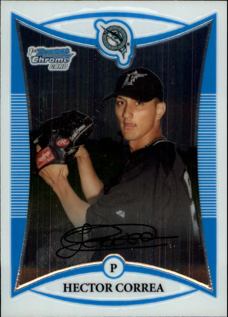 2008 Bowman Chrome Baseball "Prospects" Insert and Autograph Cards - Picture 126 of 339