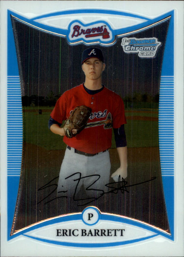 2008 Bowman Chrome Baseball "Prospects" Insert and Autograph Cards - Picture 134 of 339
