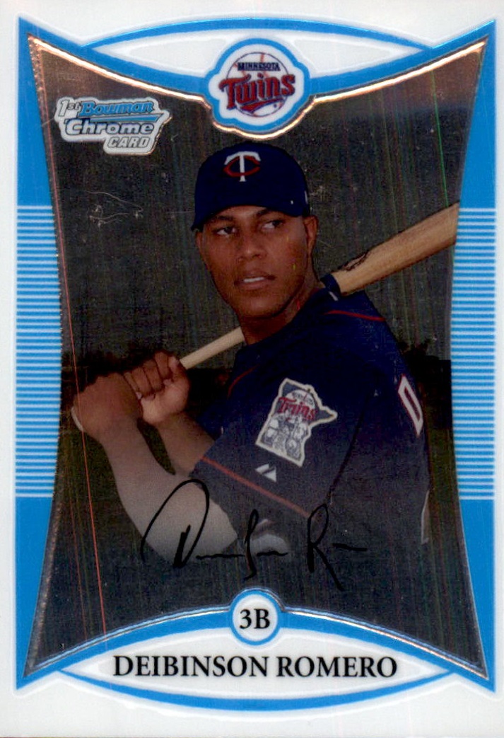 2008 Bowman Chrome Baseball "Prospects" Insert and Autograph Cards - Picture 136 of 339