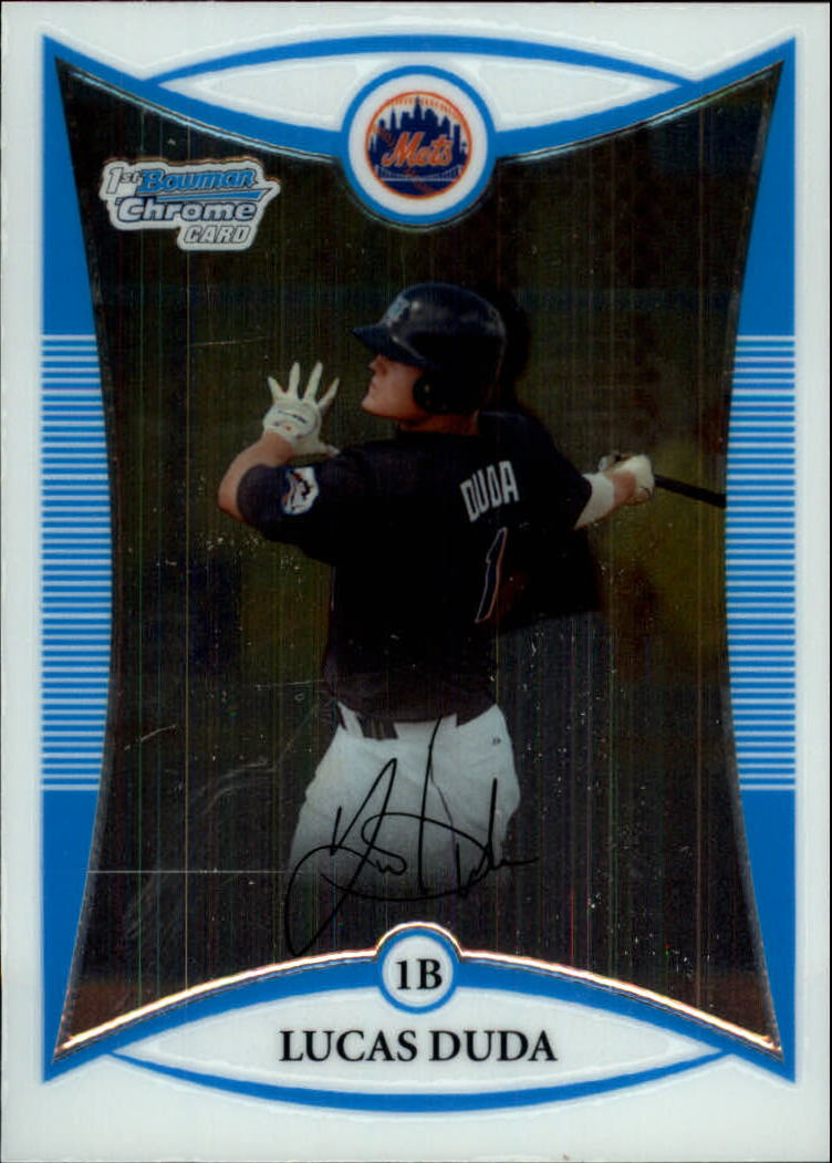 2008 Bowman Chrome Baseball "Prospects" Insert and Autograph Cards - Picture 140 of 339