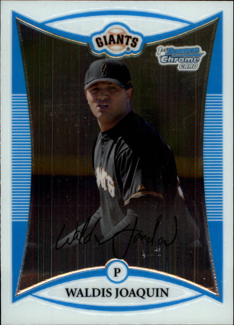 2008 Bowman Chrome Baseball "Prospects" Insert and Autograph Cards - Picture 158 of 339