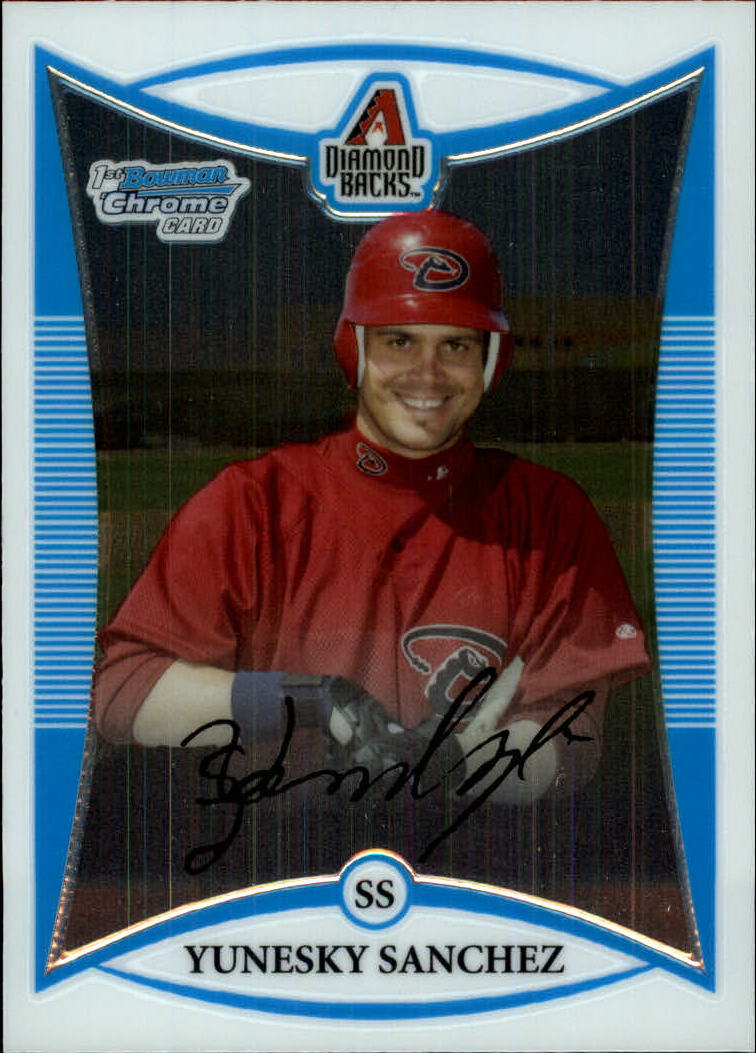 2008 Bowman Chrome Baseball "Prospects" Insert and Autograph Cards - Picture 162 of 339