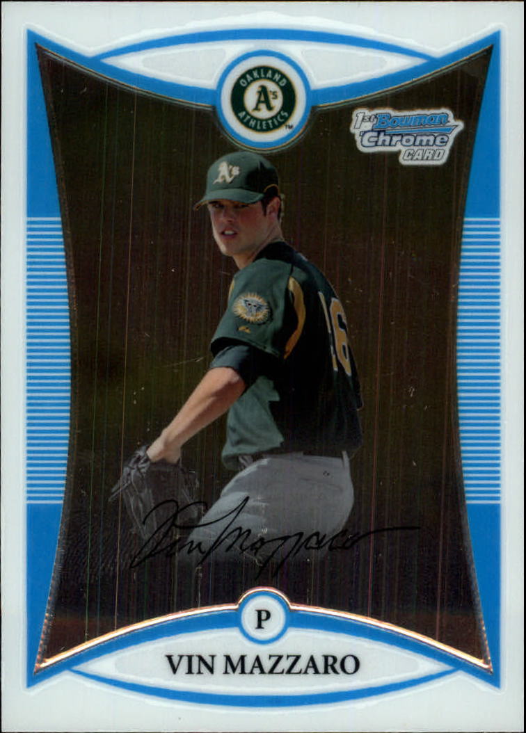 2008 Bowman Chrome Baseball "Prospects" Insert and Autograph Cards - Picture 166 of 339