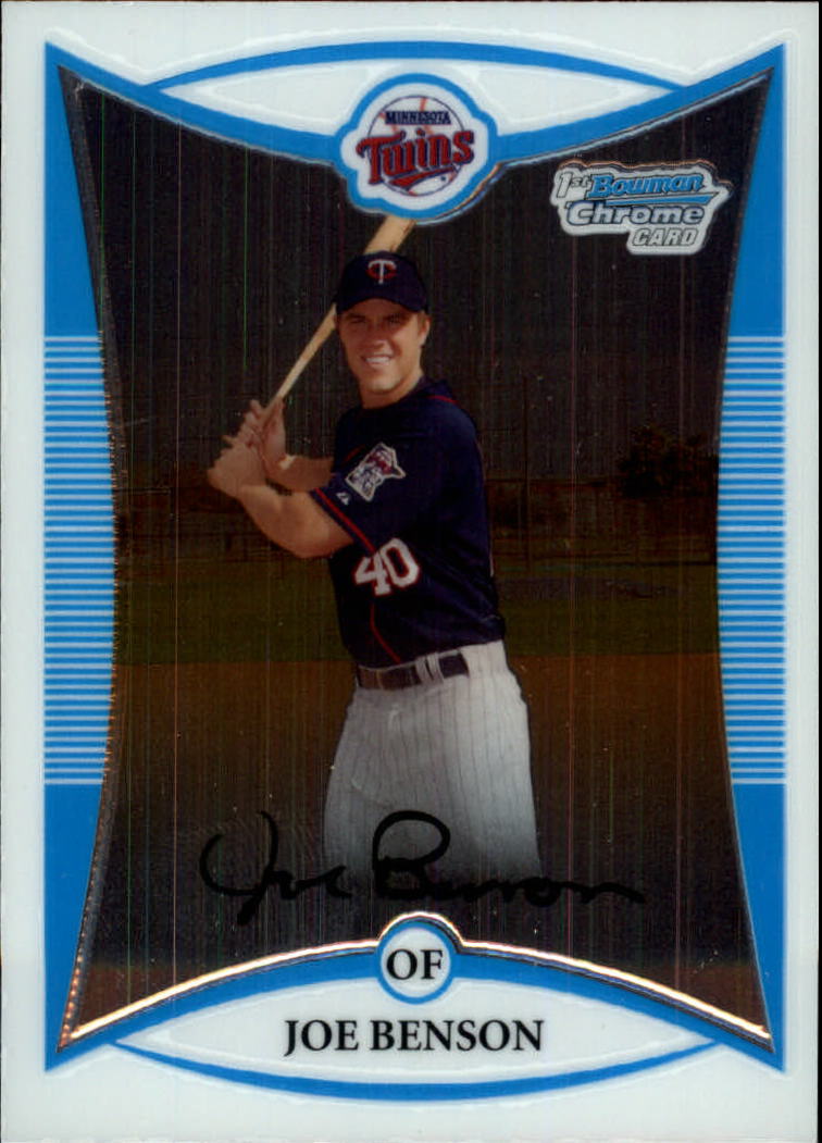 2008 Bowman Chrome Baseball "Prospects" Insert and Autograph Cards - Picture 172 of 339