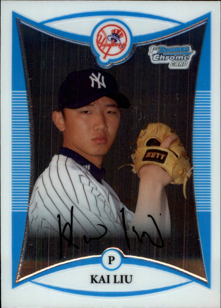 2008 Bowman Chrome Baseball "Prospects" Insert and Autograph Cards - Picture 180 of 339