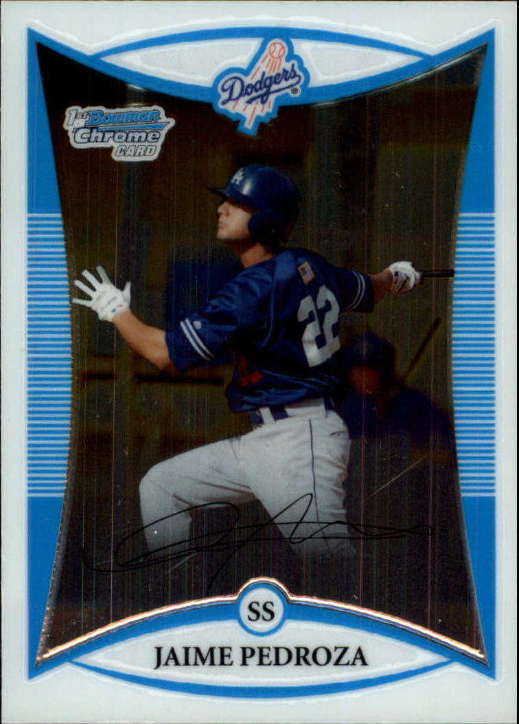2008 Bowman Chrome Baseball "Prospects" Insert and Autograph Cards - Picture 184 of 339