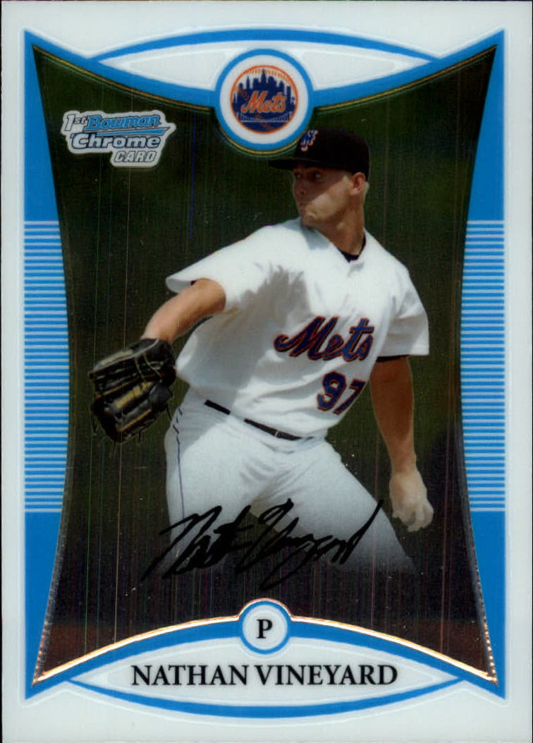 2008 Bowman Chrome Baseball "Prospects" Insert and Autograph Cards - Picture 192 of 339