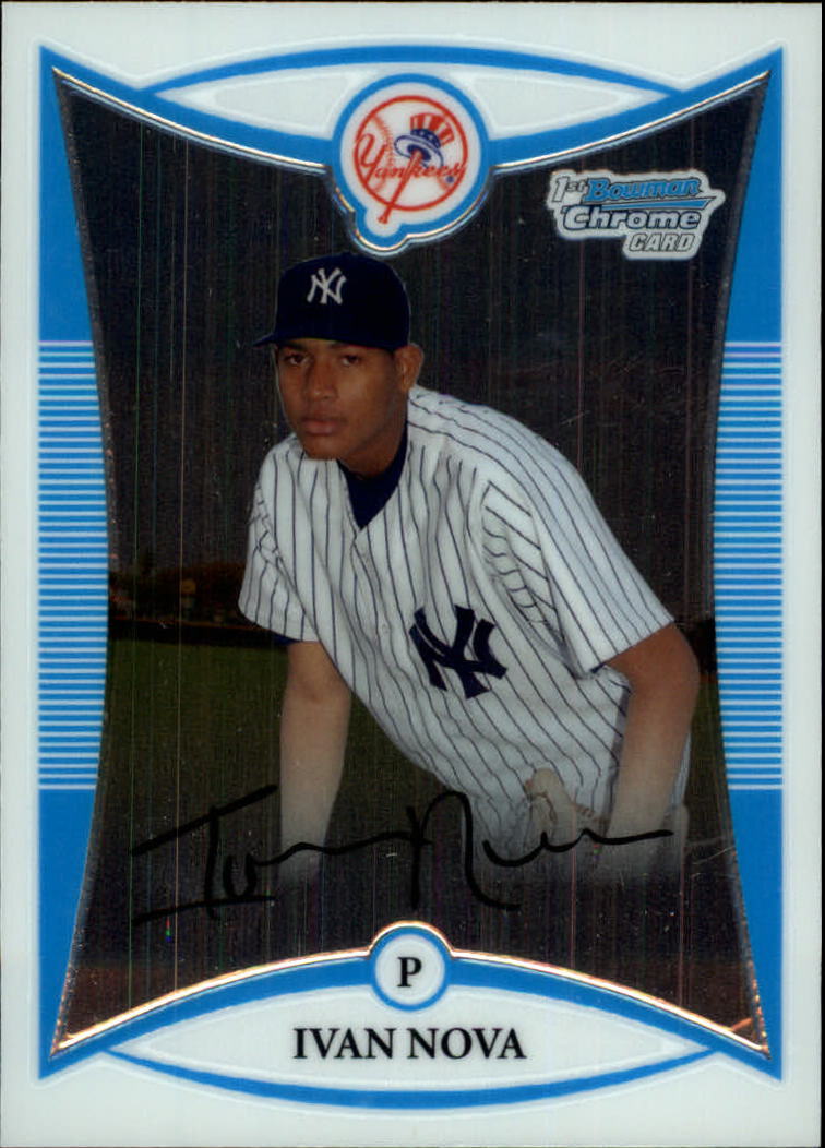 2008 Bowman Chrome Baseball "Prospects" Insert and Autograph Cards - Picture 196 of 339