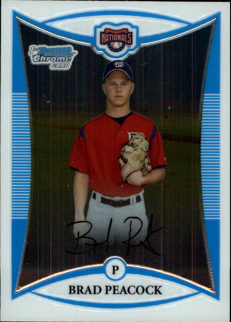 2008 Bowman Chrome Baseball "Prospects" Insert and Autograph Cards - Picture 202 of 339