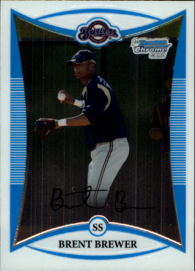 2008 Bowman Chrome Baseball "Prospects" Insert and Autograph Cards - Picture 216 of 339