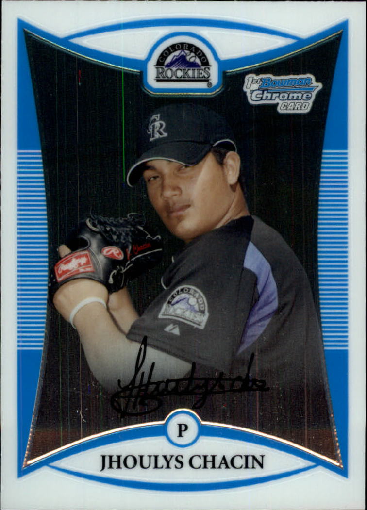 2008 Bowman Chrome Baseball "Prospects" Insert and Autograph Cards - Picture 218 of 339