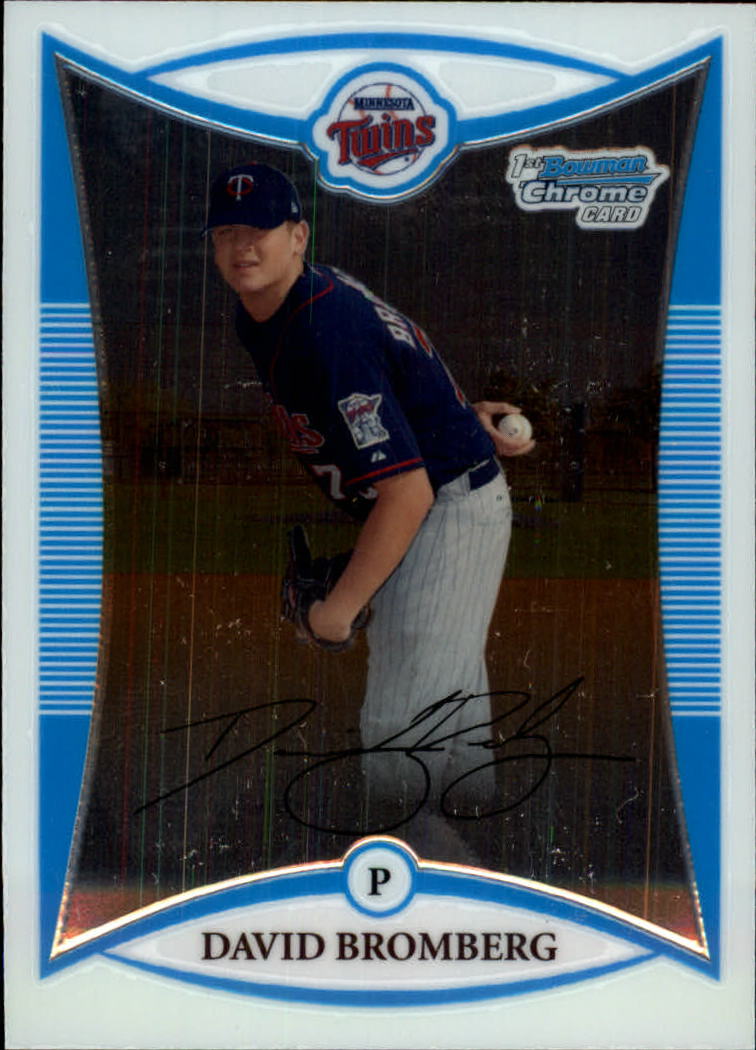2008 Bowman Chrome Baseball "Prospects" Insert and Autograph Cards - Picture 230 of 339