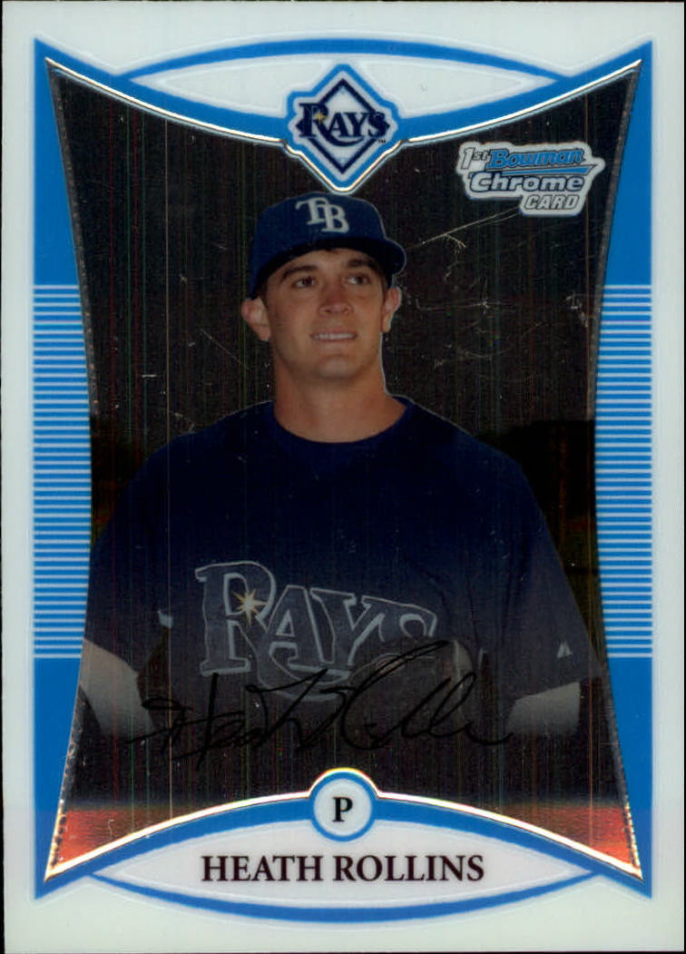 2008 Bowman Chrome Baseball "Prospects" Insert and Autograph Cards - Picture 258 of 339
