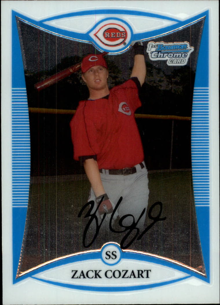 2008 Bowman Chrome Baseball "Prospects" Insert and Autograph Cards - Picture 260 of 339