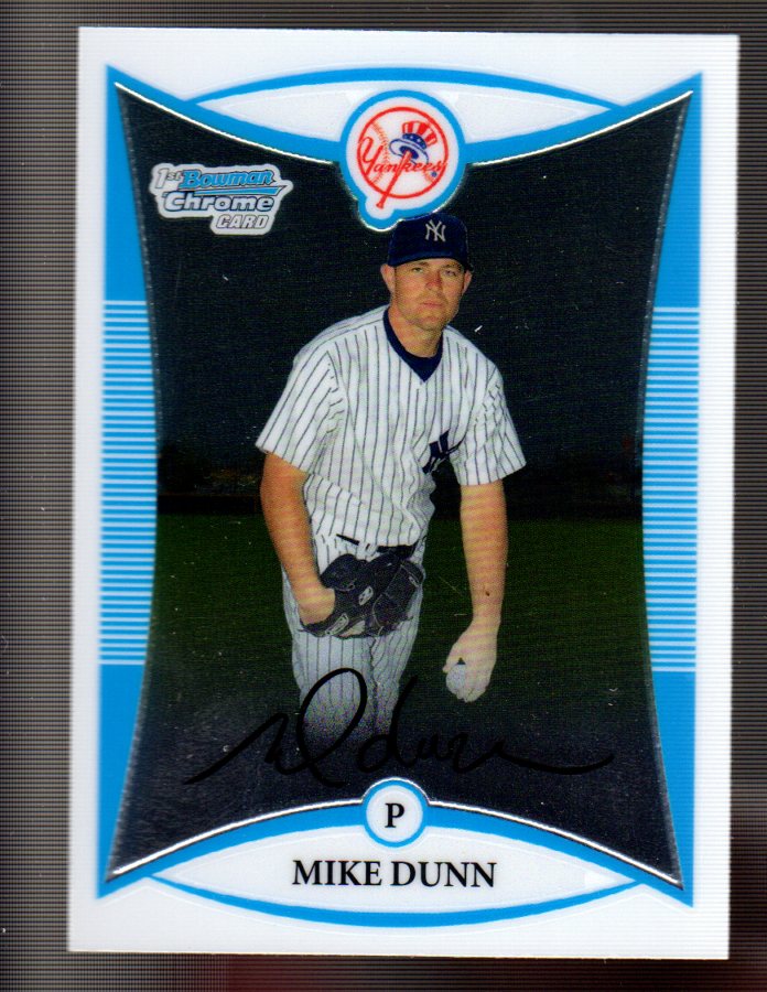 2008 Bowman Chrome Baseball "Prospects" Insert and Autograph Cards - Picture 262 of 339