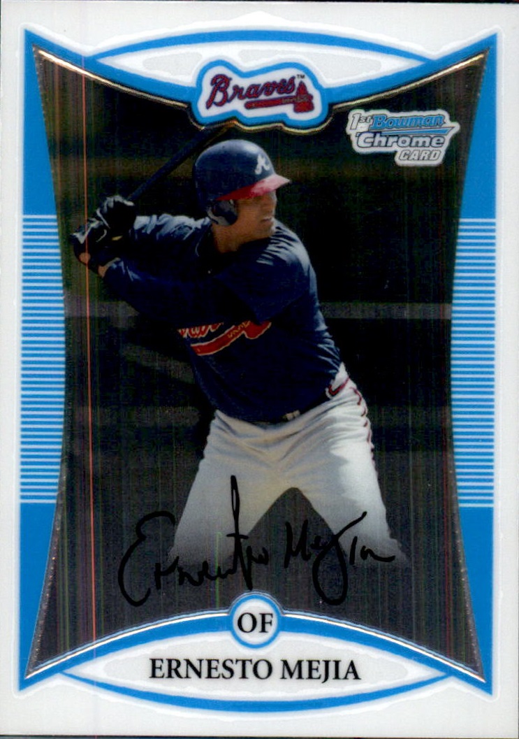 2008 Bowman Chrome Baseball "Prospects" Insert and Autograph Cards - Picture 268 of 339