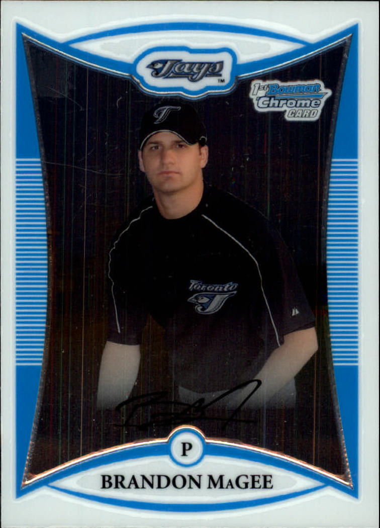 2008 Bowman Chrome Baseball "Prospects" Insert and Autograph Cards - Picture 282 of 339