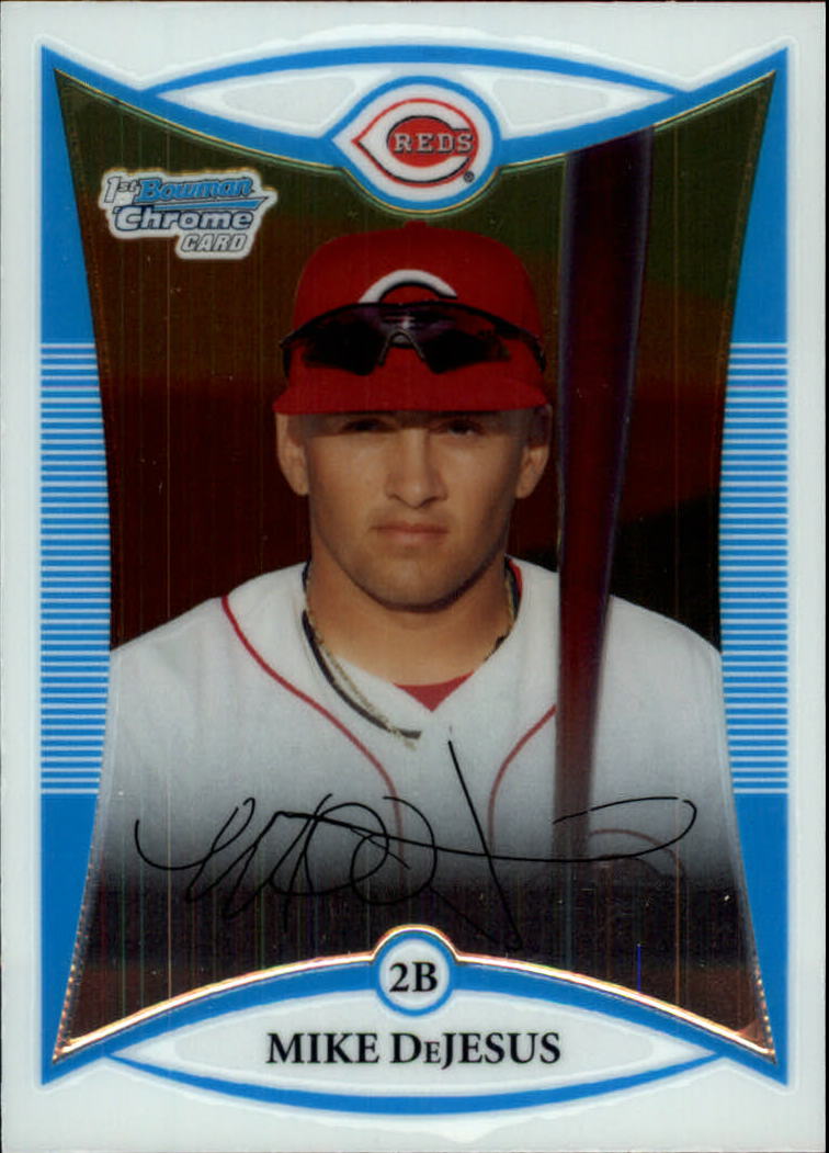 2008 Bowman Chrome Baseball "Prospects" Insert and Autograph Cards - Picture 290 of 339
