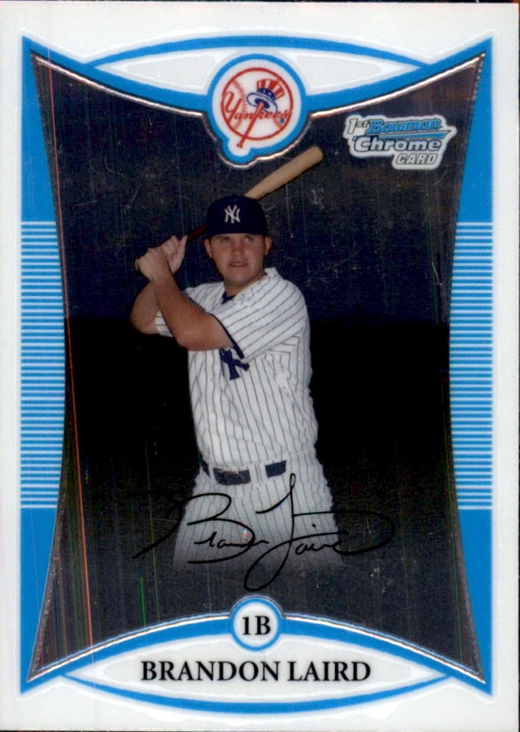2008 Bowman Chrome Baseball "Prospects" Insert and Autograph Cards - Picture 292 of 339