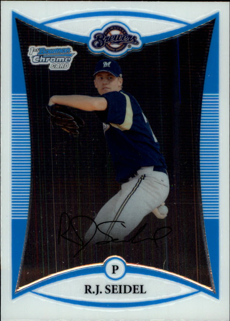 2008 Bowman Chrome Baseball "Prospects" Insert and Autograph Cards - Picture 294 of 339
