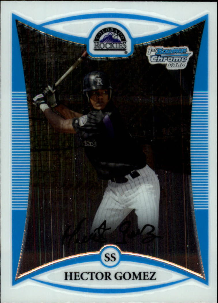 2008 Bowman Chrome Baseball "Prospects" Insert and Autograph Cards - Picture 300 of 339