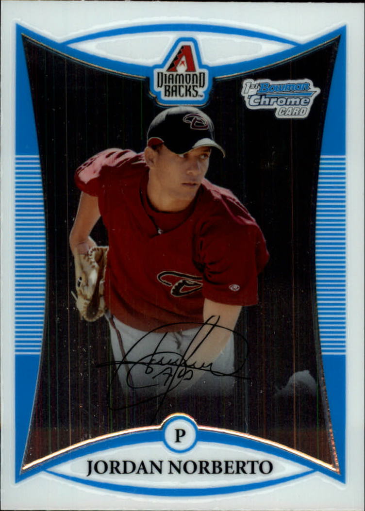 2008 Bowman Chrome Baseball "Prospects" Insert and Autograph Cards - Picture 302 of 339