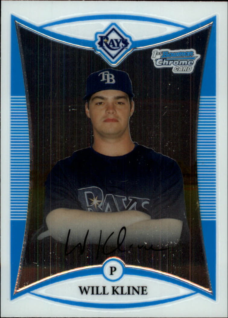 2008 Bowman Chrome Baseball "Prospects" Insert and Autograph Cards - Picture 314 of 339