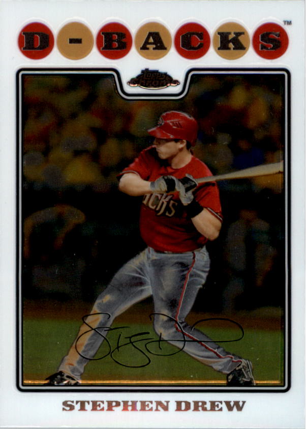 2008 Topps Chrom Baseballkarte #1-239 - wählen Sie Ihre Karte - Bild 7 von 325