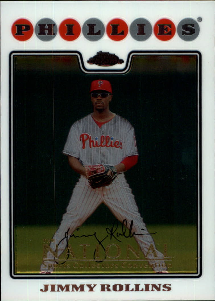2008 Topps Chrom Baseballkarte #1-239 - wählen Sie Ihre Karte - Bild 11 von 325
