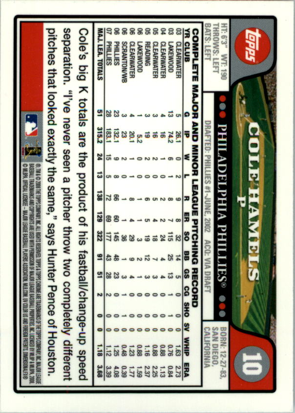2008 Topps Chrom Baseballkarte #1-239 - wählen Sie Ihre Karte - Bild 16 von 325