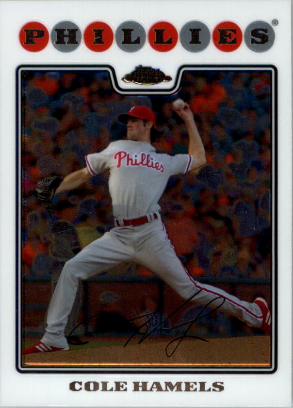 2008 Topps Chrom Baseballkarte #1-239 - wählen Sie Ihre Karte - Bild 15 von 325