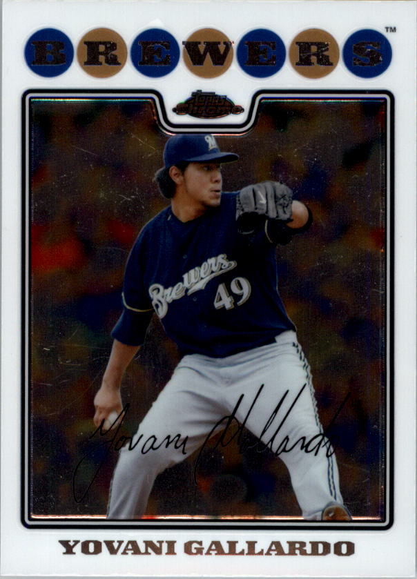 2008 Topps Chrom Baseballkarte #1-239 - wählen Sie Ihre Karte - Bild 17 von 325