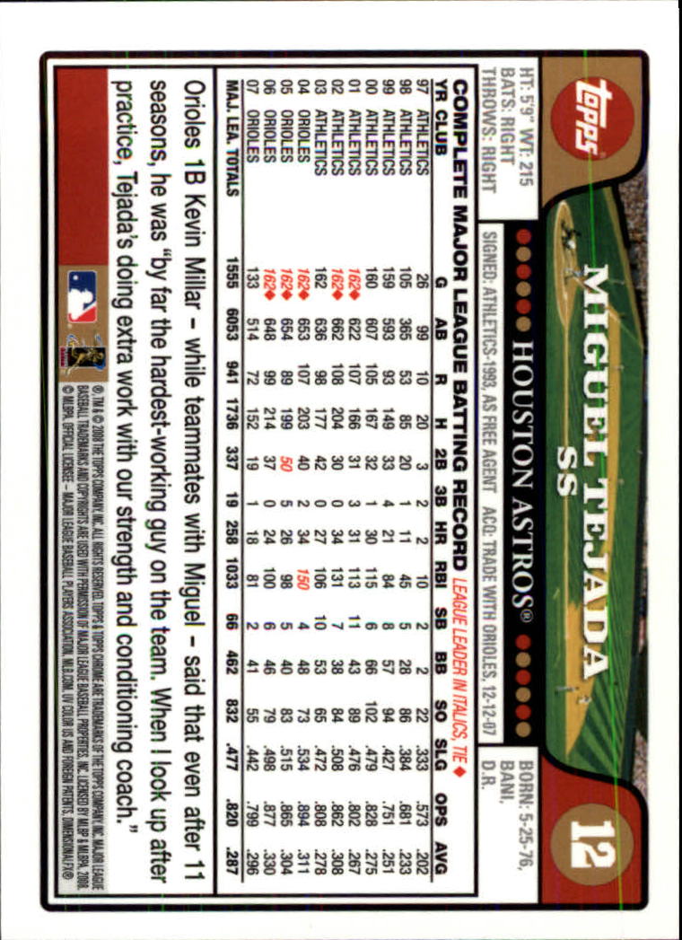 2008 Topps Chrom Baseballkarte #1-239 - wählen Sie Ihre Karte - Bild 20 von 325