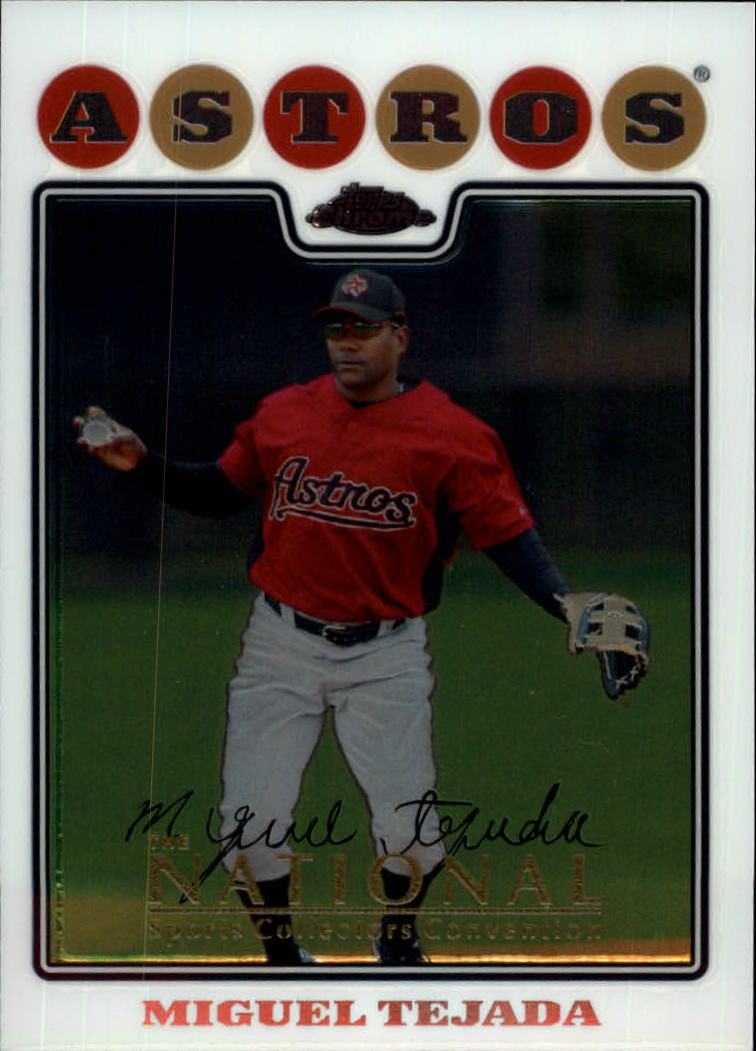 2008 Topps Chrom Baseballkarte #1-239 - wählen Sie Ihre Karte - Bild 19 von 325