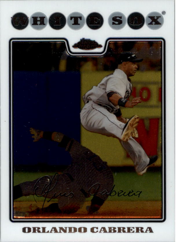 2008 Topps Chrom Baseballkarte #1-239 - wählen Sie Ihre Karte - Bild 23 von 325