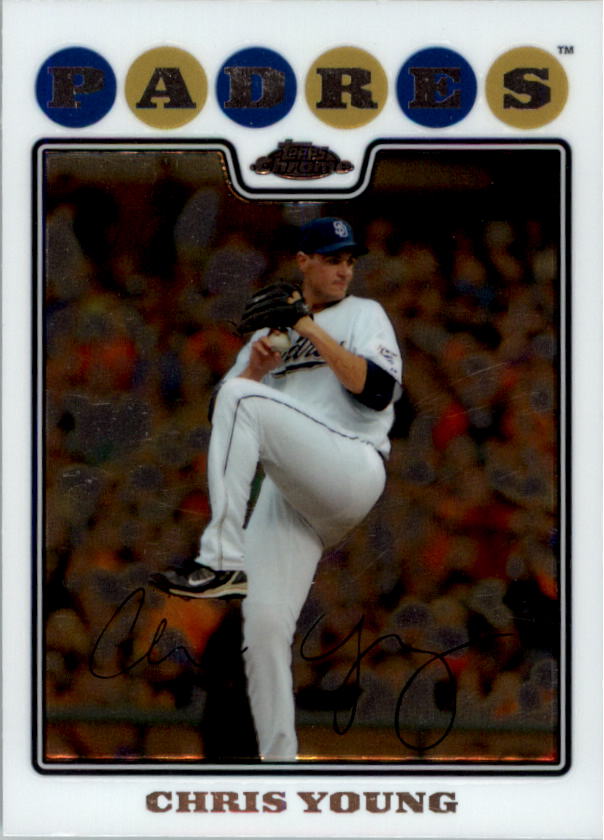 2008 Topps Chrom Baseballkarte #1-239 - wählen Sie Ihre Karte - Bild 29 von 325