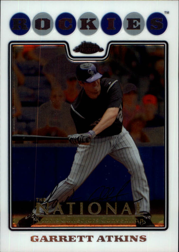 2008 Topps Chrom Baseballkarte #1-239 - wählen Sie Ihre Karte - Bild 35 von 325